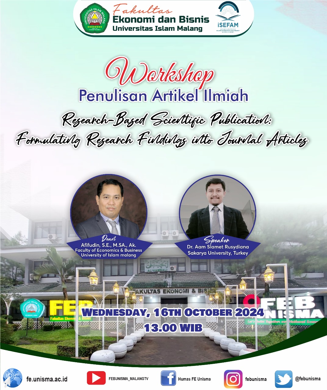 Workshop Artikel Unisma 2024